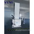 Cortadora vertical de tela de 220 V con soporte de mantenimiento de por vida